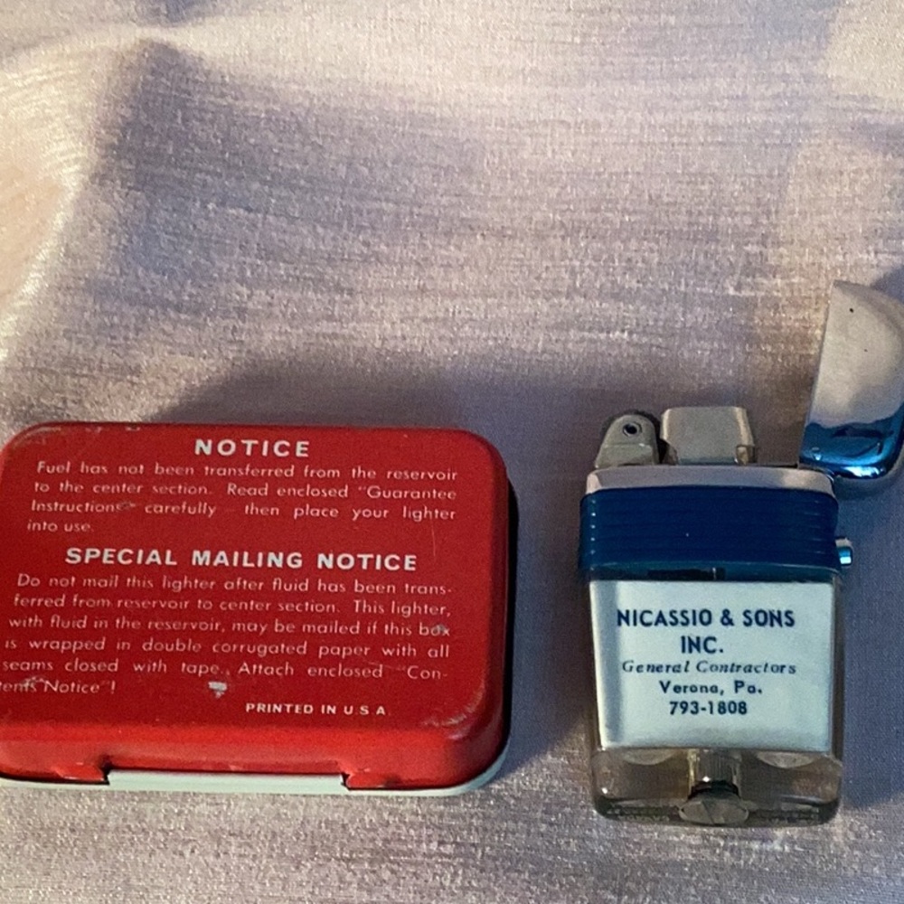 Scripto VU-Lighter Set with Case - Picture 2 of 3